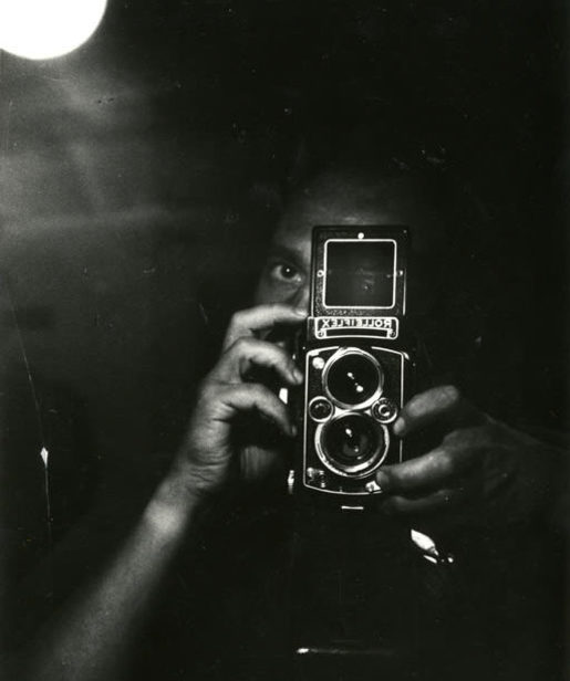 Autoportrait de Chris Marker au Roleix