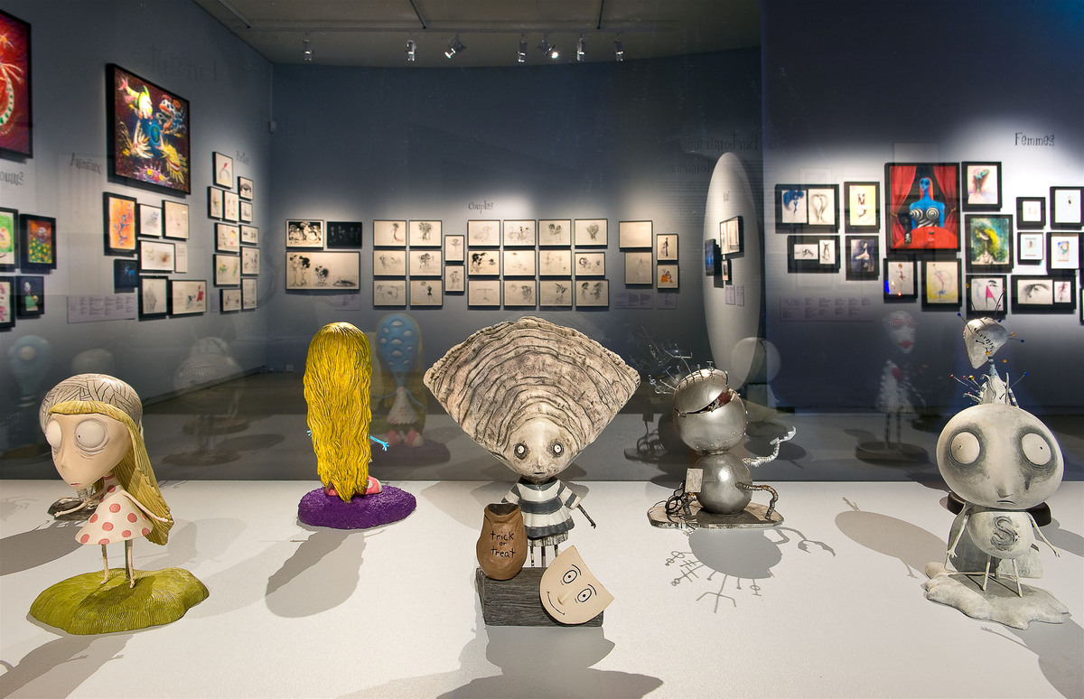 Exposition et rétrospective Tim Burton La Cinémathèque française