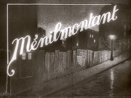 Ménilmontant - Dimitri Kirsanoff - 1924 - Collections La Cinémathèque française