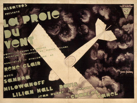 La Proie du vent - René Clair - 1926 - Collections La Cinémathèque française -Boris Bilinsky © ADAGP