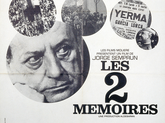Les Deux mémoires-Jorge Semprun-1972-Collections La Cinémathèque française