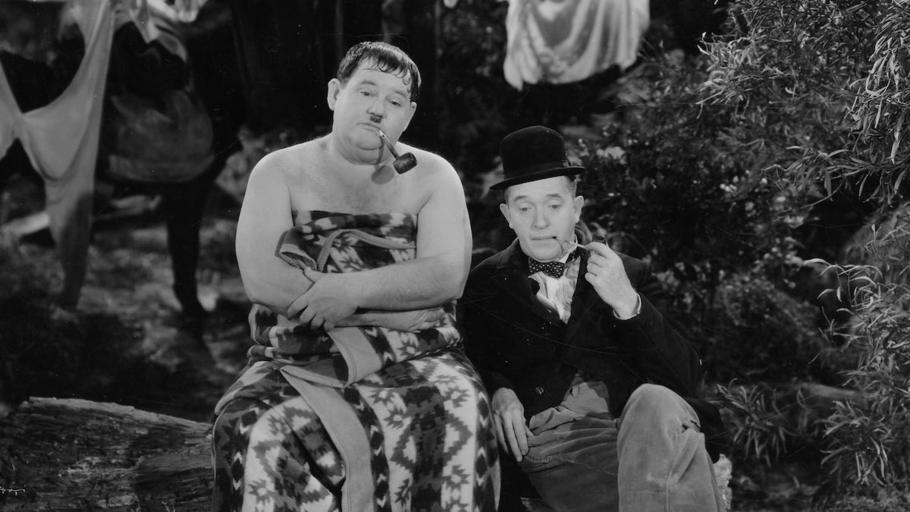 Laurel et Hardy au Far West