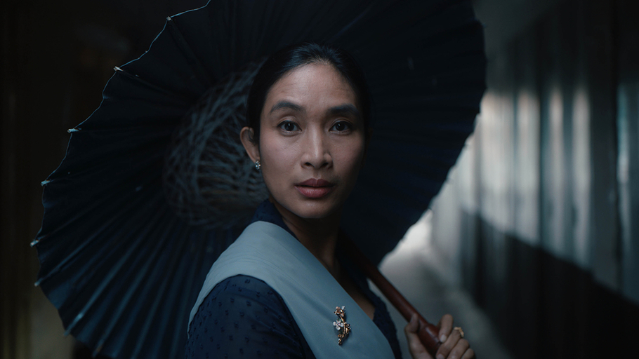 Une femme indonésienne