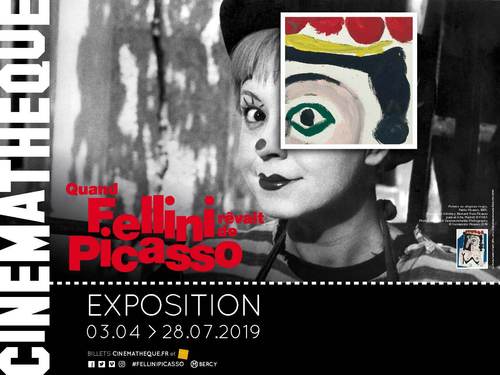 Affiche Expo Fellini Picasso