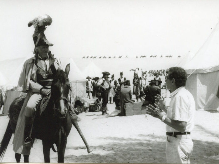 Adieu Bonaparte. Photographie de tournage. Gamel Fahmy © Misr International Films (Youssef Chahine & Co)