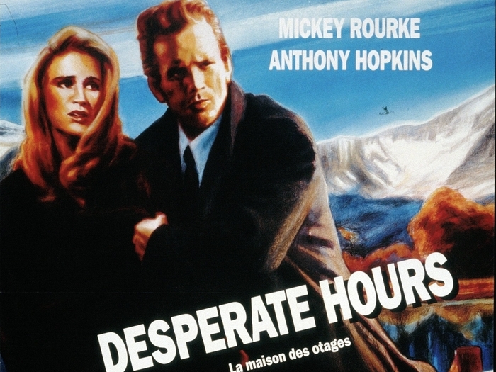 Affiche de Desperate hours (La Maison des otages, Michael Cimino, 1989) © Guy Peellaert