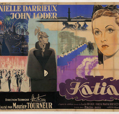 Restauration de l'affiche de « Katia » (Maurice Tourneur, 1938)