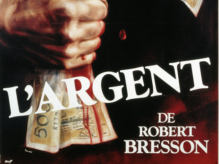 Affiche de L'Argent (Robert Bresson, 1982) © Guy Peellaert