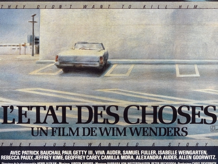 Affiche de L'Etat des choses (Wim Wenders, 1981) © Guy Peellaert, 1982