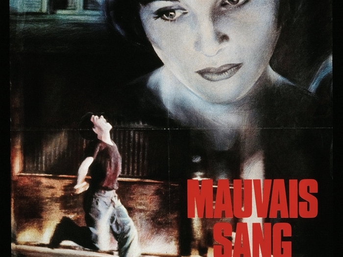 Affiche de Mauvais sang (Leos Carax, 1986) © Guy Peellaert, 1987