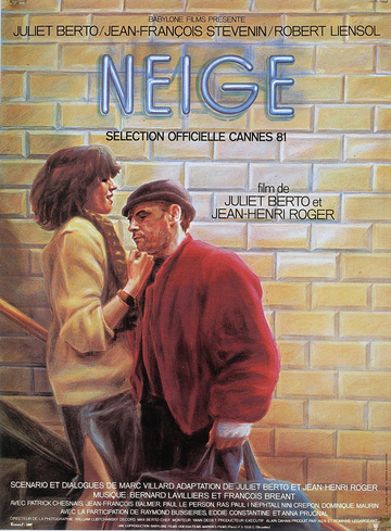 Affiche de Neige (Jean-Henri Roger, Juliet Berto, 1981) © Guy Peellaert