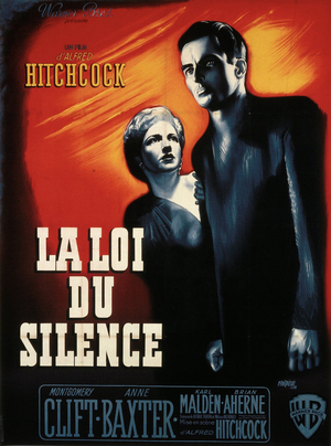 Affiche de René Péron pour La Loi du silence (163 x 123 cm) © ADAGP