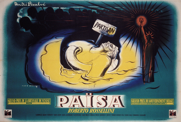 Affiche de René Péron pour Païsa (168 x 245 cm) © ADAGP