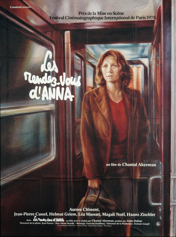 Affiche des Rendez-vous d'Anna (Chantal Akerman, 1978) © Guy Peellaert, 1979