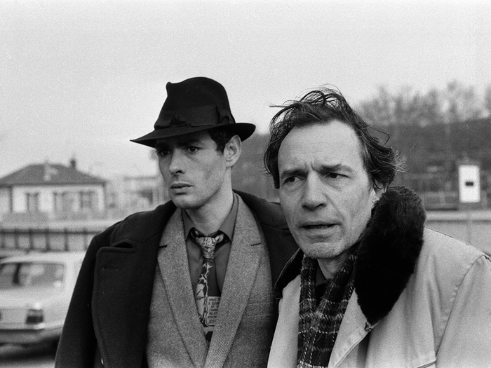 Avec Jacques Rivette dans Le Pont du Nord, 1980. Photo de tournage Catherine Faux © C. Faux