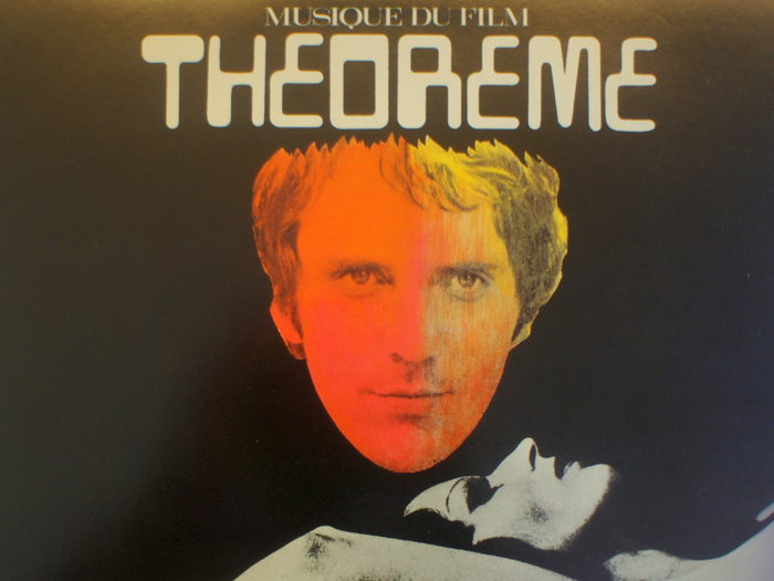 Bande originale de Theorème, disque vinyle, fonds Jacques Poitrat