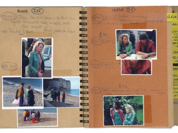 Carnet de costumes pour Queen of Montreuil (Sólveig Anspach, 2013)