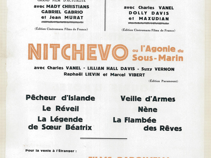 Coupure de presse extraites du fonds J. de Baroncelli (1927)