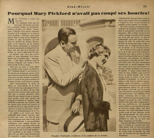 Ciné Miroir (n° 220 du 21 juin 1929)
