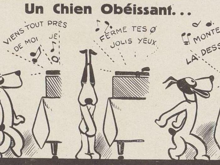 Ciné-phono magazine n°1 (mars 1930) - Bande dessinée