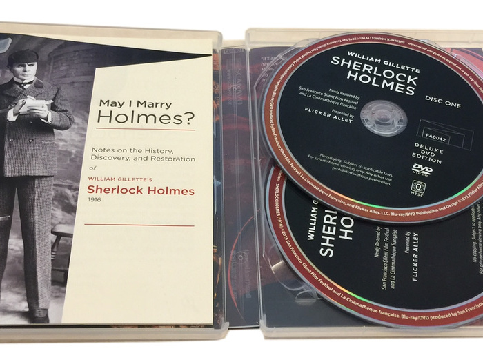 Coffret Dvd Sherlock Holmes (Flicker Alley)