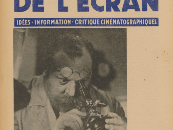 Emil Jannings en couverture de La Revue de l'écran n°409 B du 19 juin 1941