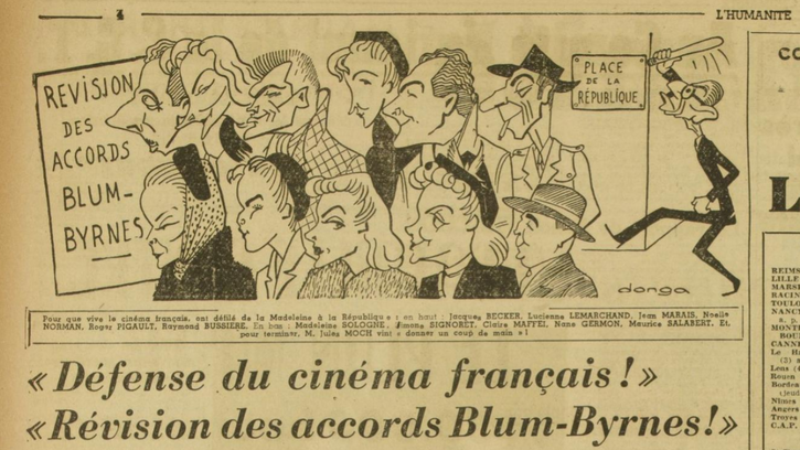 Le Bureau V : vedettes et engagement syndical dans le cinéma français (1946-1950). Conférence de Claire Daniélou