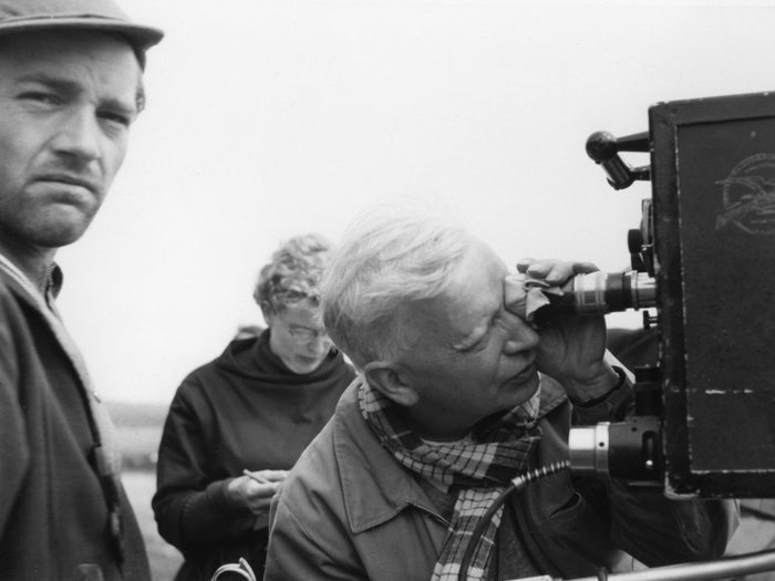 Dreyer sur le tournage d'Ordet