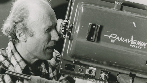 Éric Rohmer sur le tournage de <em>Perceval le Gallois</em>