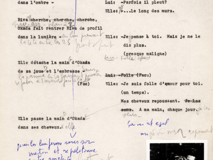 Hiroshima mon amour : carnet n°4 page 229