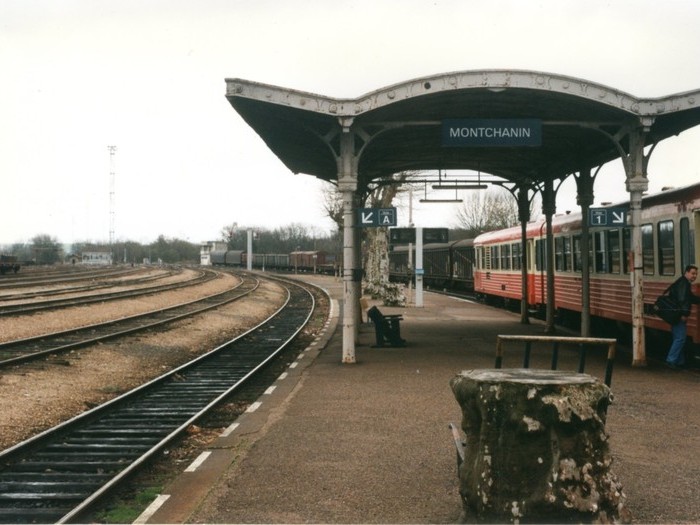 Photo de repérage : Montchanin - la gare © DR