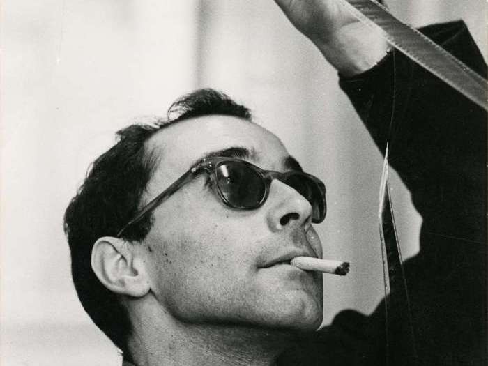 Jean-Luc Godard (Photo Philippe R. Doumic)