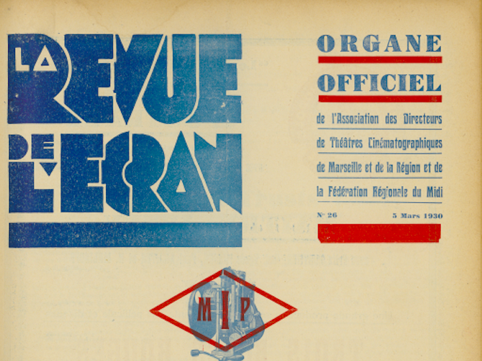 La Revue de l'écran n°26 du 5 mars 1930 (détail)