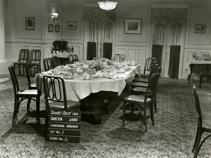 La Rue rouge (Fritz Lang) - Photo de décor