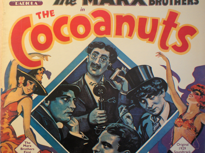 Bande originale de The Cocoanuts, disque vinyle, fonds Jacques Poitrat