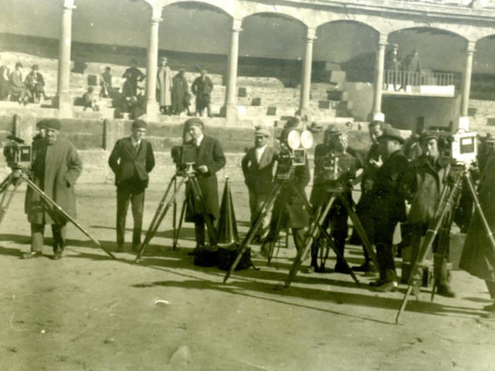 Photo de tournage (Carmen - Jacques Feyder - 1926)