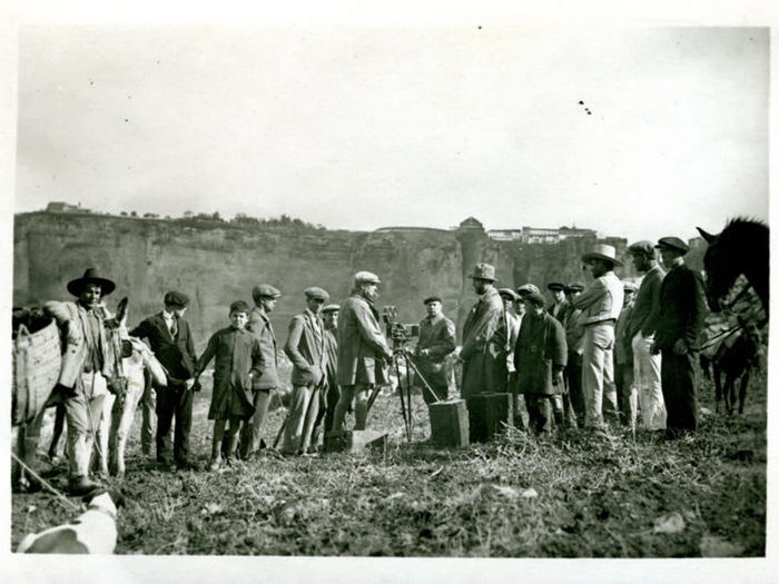 Photographie de tournage (Carmen, Jacques Feyder, 1926)