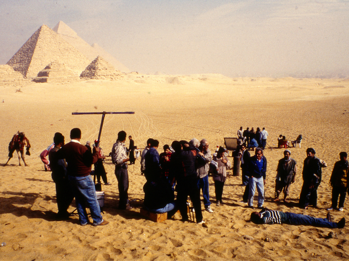 Photographie de tournage « Le Destin » (1996) - © Photo Lara Baladi