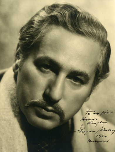 Portrait dédicacé de Josef von Sternberg