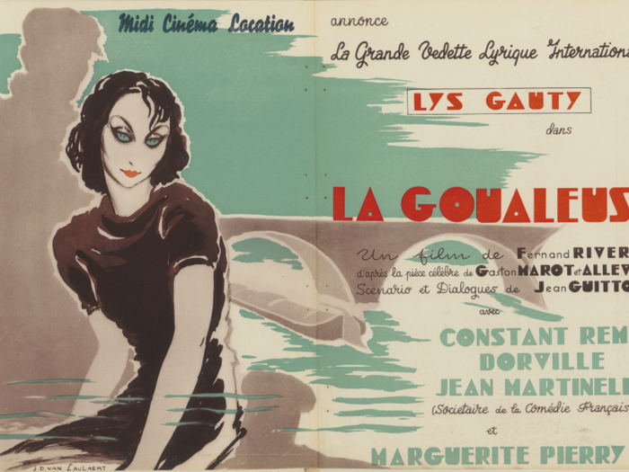 Publicité pour La Goualeuse dans La Revue de l'écran le n°269 du 28 janvier 1939