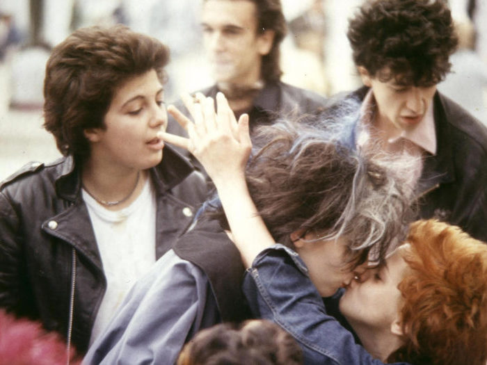 Punks à Beaubourg