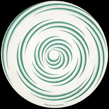 Rotorelief n°12 – Spirale Blanche