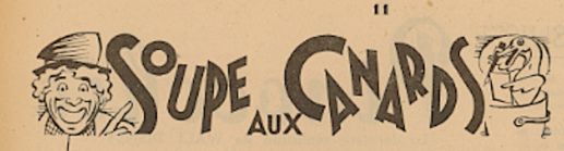 « Soupe aux canards – Nouvelles de partout » dans le n°409B de La Revue de l'écran