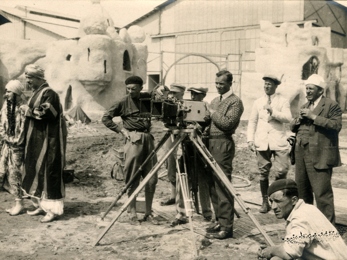 Tournage de Shéhérazade aux Studios de la Victorine 