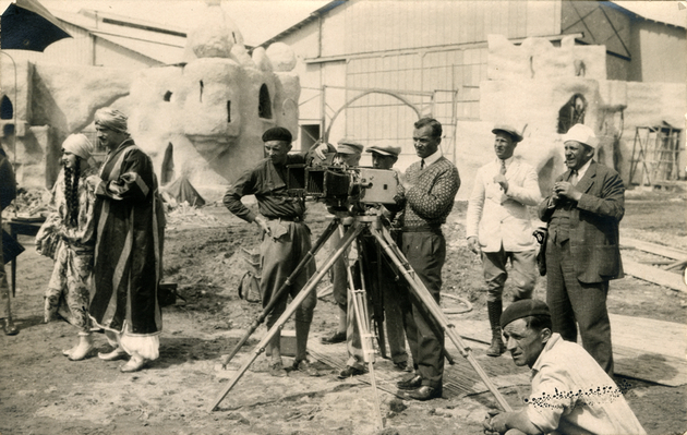 Tournage de Shéhérazade aux studios de la Victorine 