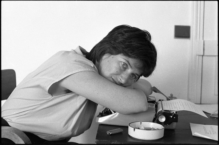 Portrait de Chantal Akerman, 1985 (photographie © Jean Ber)