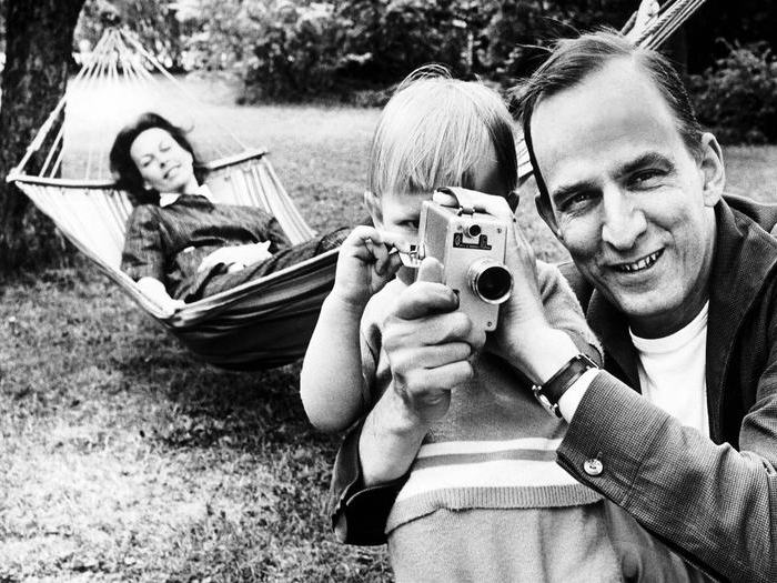 Ingmar Bergman en famille