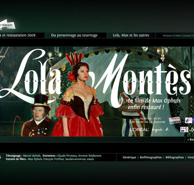 « Lola Montès » : l'exposition virtuelle