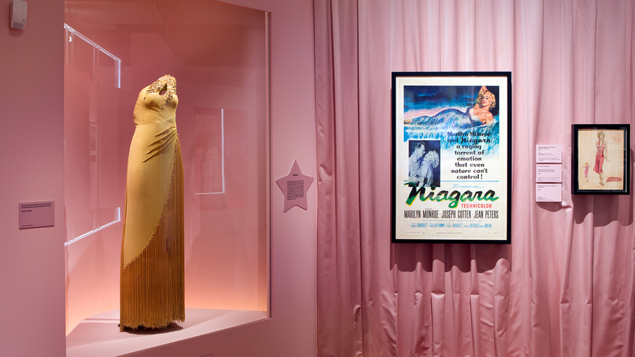 Parcours de l'exposition Marilyn Monroe