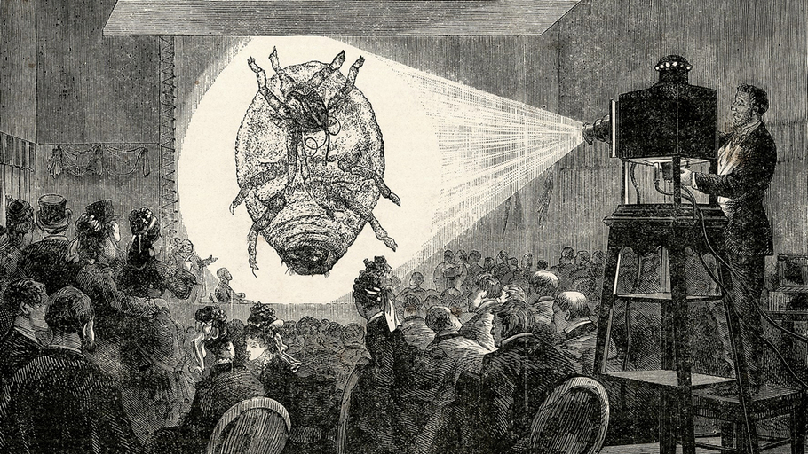 Alfred Molteni à l'origine des projections lumineuses 
